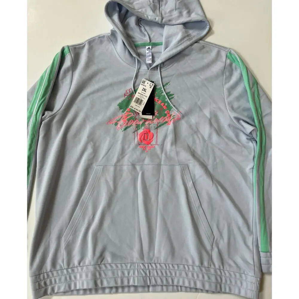 adidas Derrick Rose Boardwalk Hoodie Venice Beach California GP9772 Men 2XL